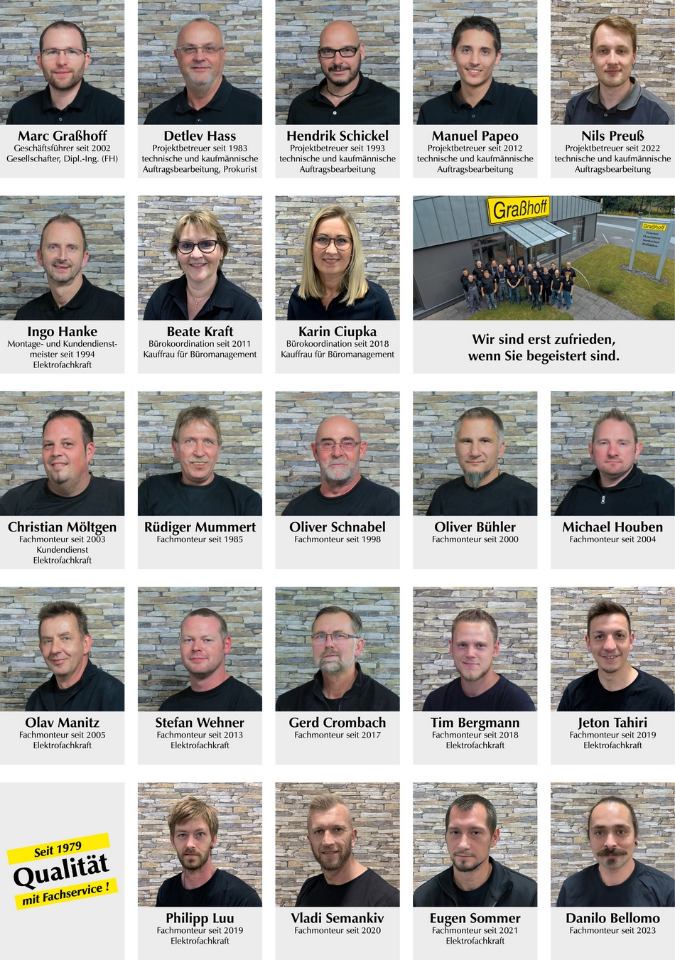 Unser Team Graßhoff GmbH